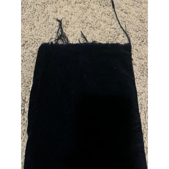 Mother insider crop step fray navy courdroys - Picture 4 of 8